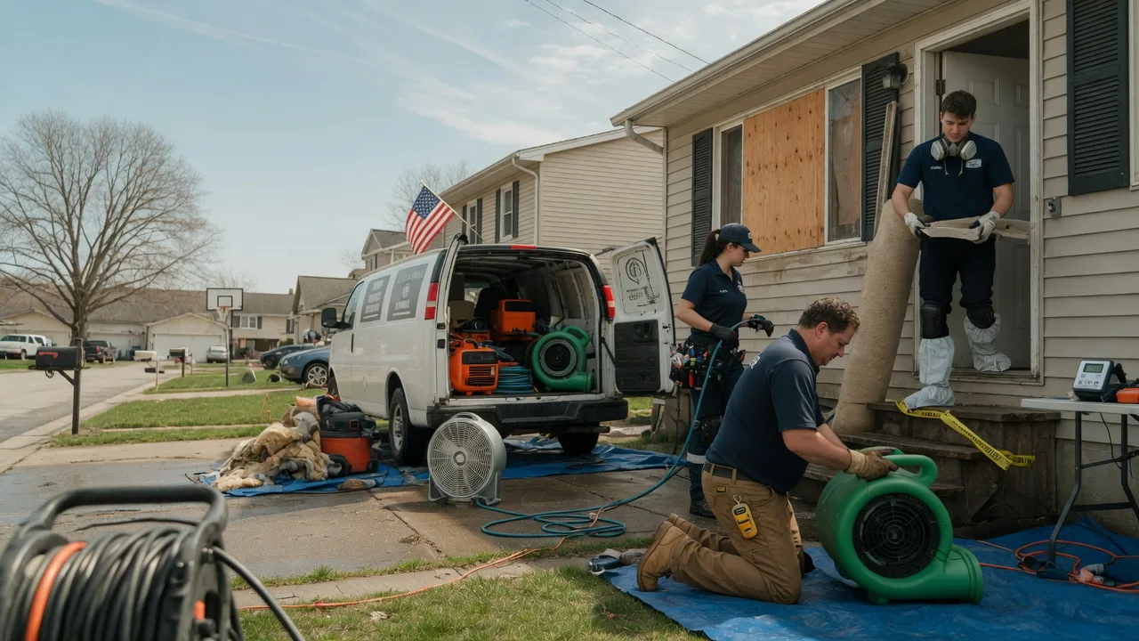 Water Damage Restoration in Belvidere, NE near me